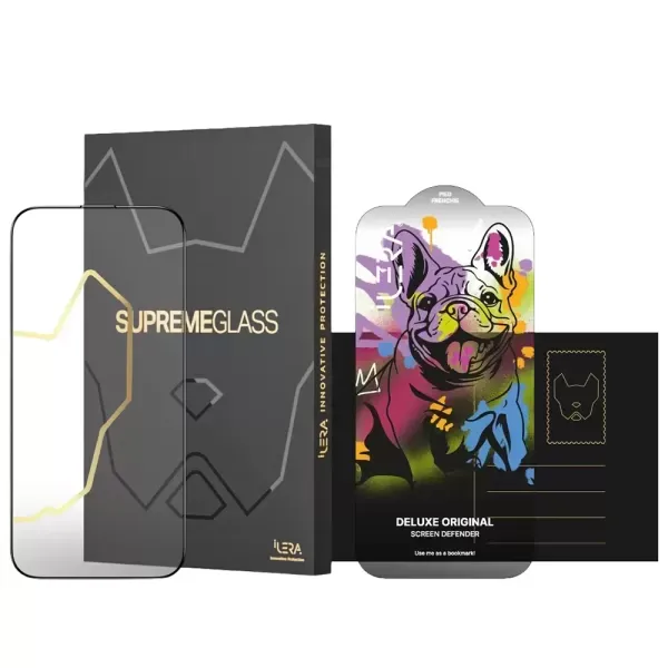 Захисне скло iLera DeLuxe Original Glass 3.0 для iPhone 18 Pro (iLFLDL18Pr) фото 3