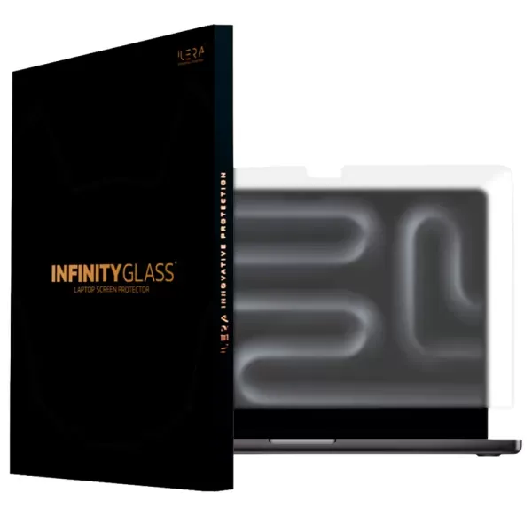 Захисне скло iLera Frosted Glass Screen Protector Transparent для MacBook Pro 16” M5 | M4 | M3 | M2 | M1 (2021-2026) (iLFrGLMC4)