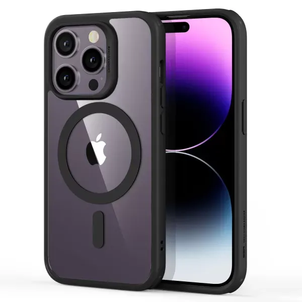 Чохол ESR Classic Hybrid Case with HaloLock Clear Black для iPhone 14 Pro