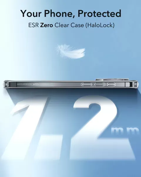 Матовий чохол ESR Zero Clear Case (HaloLock) Frosted Pink для iPhone 16 Pro (1A7730302) фото 2