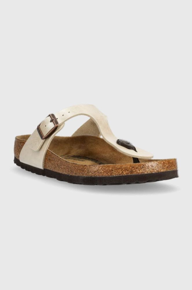 Birkenstock - В'єтнамки Gizeh Rose Regular Width 943871-GRACE/PEAR колір бежевий фото 2