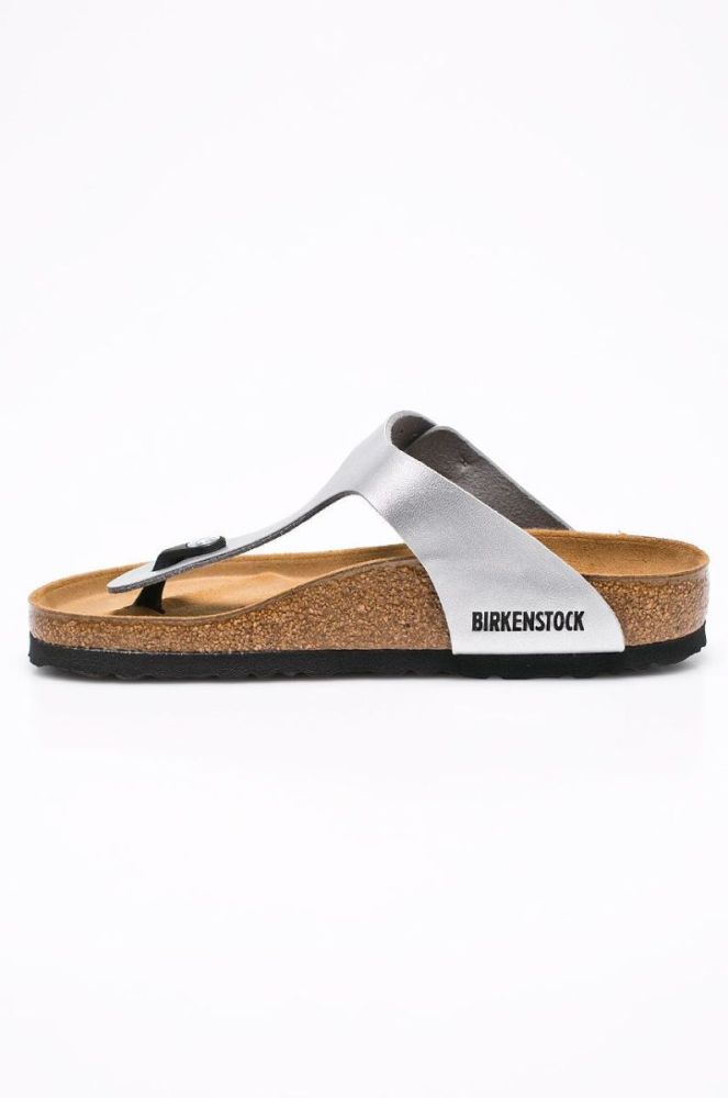 Birkenstock - В'єтнамки Gizeh Bs Regular Width 043851-Silver колір срібний фото 3