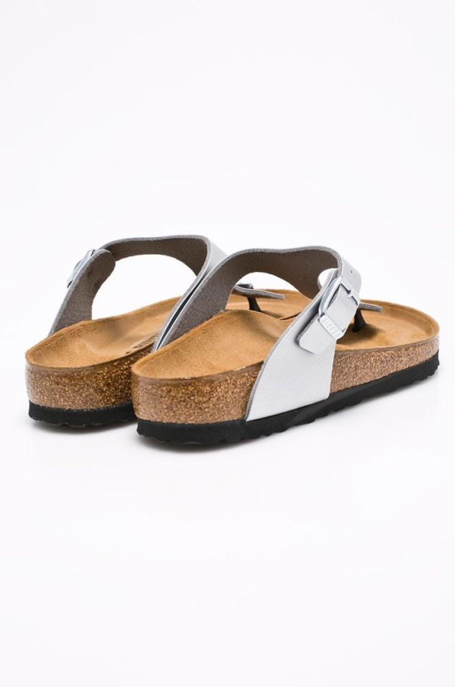 Birkenstock - В'єтнамки Gizeh Bs Regular Width 043851-Silver колір срібний фото 4