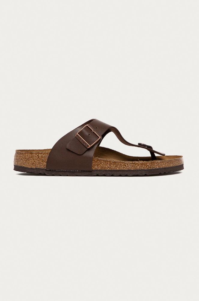 Birkenstock - В'єтнамки Ramses Regular Width 44701-Dark.Brown колір коричневий