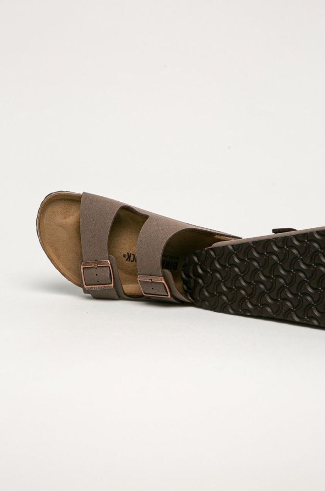 Шлепанцы Birkenstock Arizona цвет коричневый 151181 фото 3