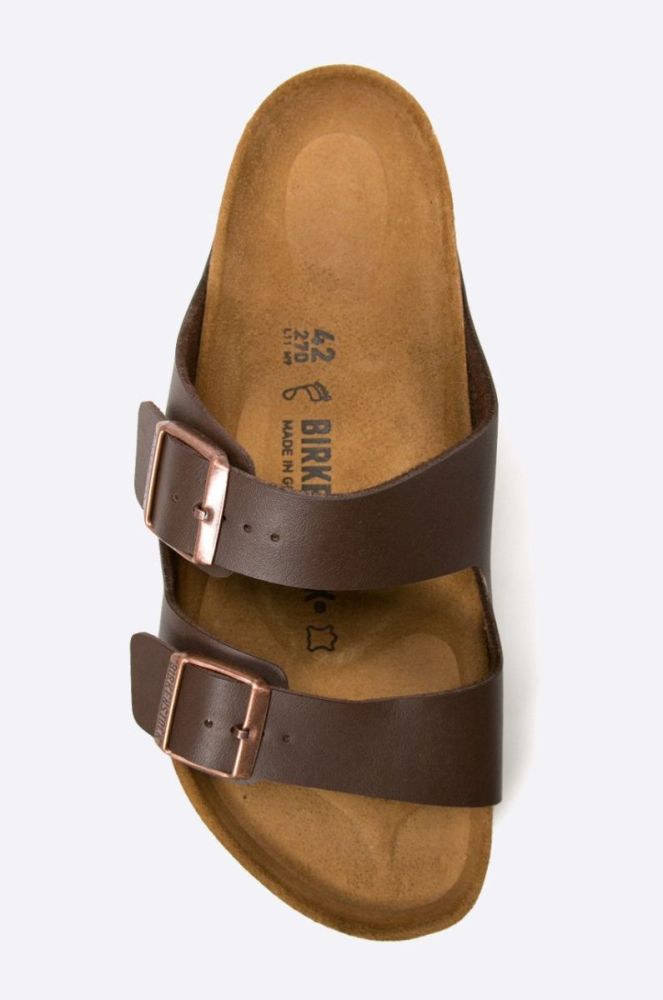Birkenstock - Шльопанці Regular Width 051701-C.brown колір коричневий фото 5