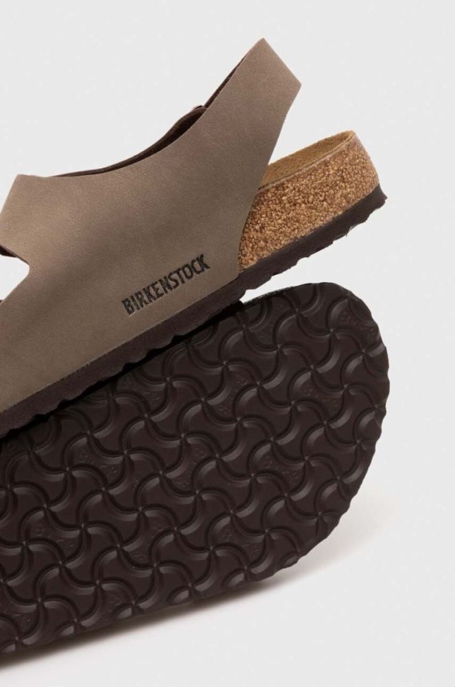 Birkenstock - Сандалі Milano Regular Width 634501-Mocca колір коричневий фото 5