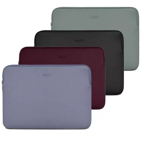 Чохол-папка WIWU Skin Zero Sleeve Grey для MacBook Air 13.6” M5 | M4 | M3 | M2 (2026 | 2025 | 2024 | 2022) | MacBook Air 13" (2020 | M1) | MacBook Pro 13" (2020-2022 | M1 | M2) фото 2