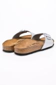 Birkenstock - Шльопанці Narrow Width 040413-Silver колір срібний