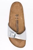 Birkenstock - Шльопанці Narrow Width 040413-Silver колір срібний