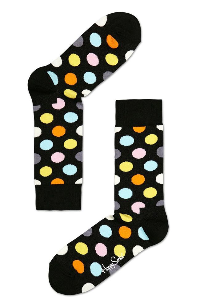 Happy Socks - Шкарпетки Big Dot колір чорний (1171332)