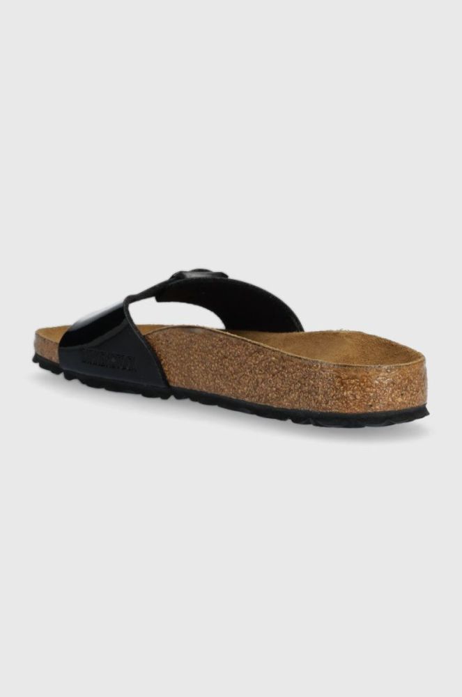 Шльопанці Birkenstock жіночі колір чорний 040303-Black фото 3