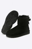 UGG - Черевики Mini Bailey Bow II 1016501.BLK-BLK колір чорний
