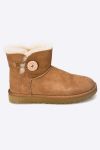 UGG - Черевики Mini Bailey Bow II 1016422.CHE-CHE колір коричневий UGG - Черевики Mini Bailey Bow II 1016422.CHE-CHE колір коричневий
