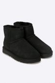 Замшеві чоботи UGG жіночі колір чорний 1016222.BLK-BLK Замшеві чоботи UGG жіночі колір чорний 1016222.BLK-BLK