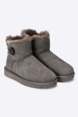 Черевики UGG жіночі колір сірий на плоскому ходу утеплені 1016422.GRY-GRY Черевики UGG жіночі колір сірий на плоскому ходу утеплені 1016422.GRY-GRY