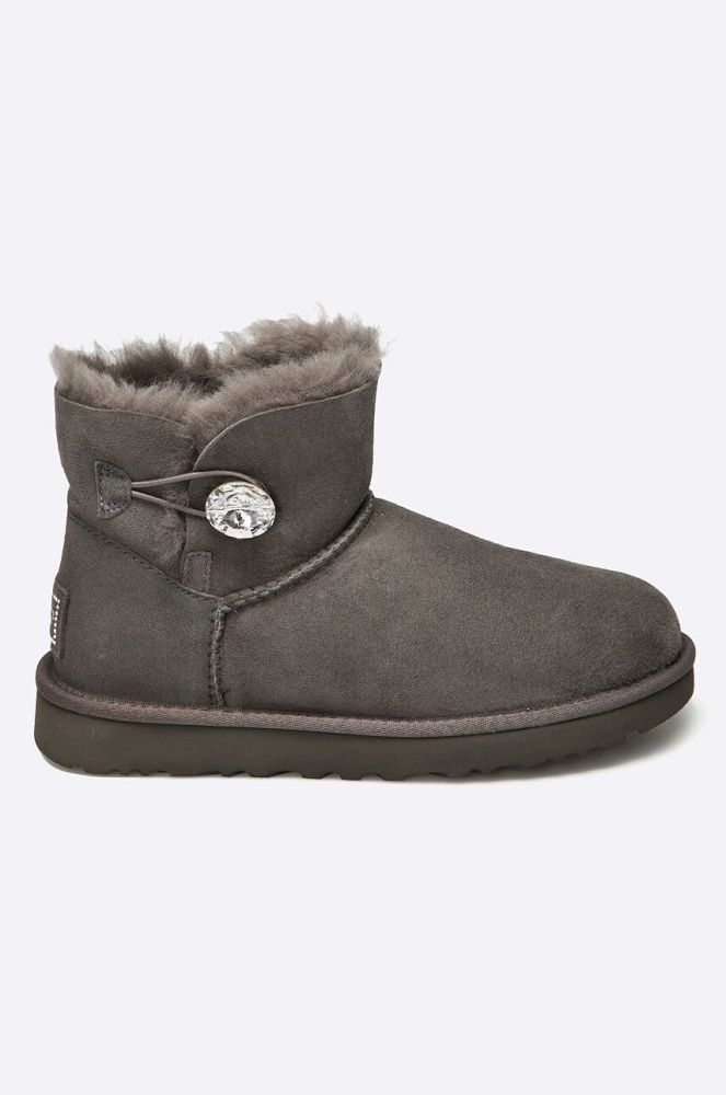 UGG - Черевики Bailey B Bling 1016554.GRE-GRE колір сірий