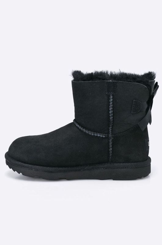 Зимове взуття UGG Mini Bailey Bow Ii колір чорний фото 3