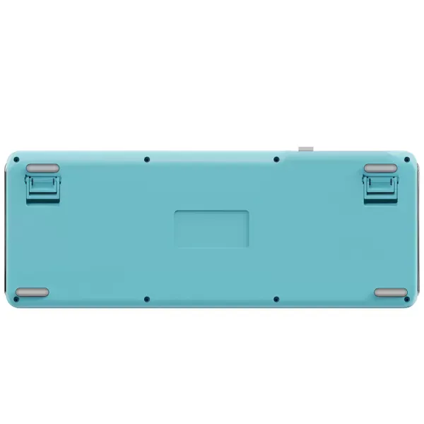 Бездротова клавіатура KZZI Z98 Wireless Keyboard UA\ENG (Rainbow Switch) Blue Sea (6977534870420) фото 2
