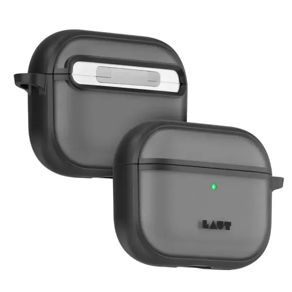 Чохол з карабіном Laut Huex Protect Black для AirPods Pro 3 (L_APP3_HPT_BK) фото 3