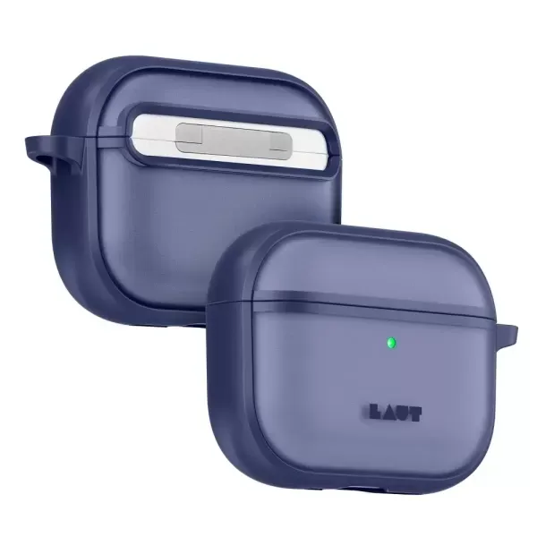 Чохол з карабіном Laut Huex Protect Indigo для AirPods Pro 3 (L_APP3_HPT_BL) фото 3