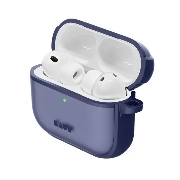 Чохол з карабіном Laut Huex Protect Indigo для AirPods Pro 3 (L_APP3_HPT_BL) фото 2
