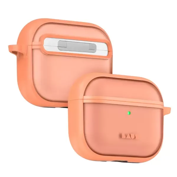 Чохол з карабіном Laut Huex Protect Bronze для AirPods Pro 3 (L_APP3_HPT_O) фото 3