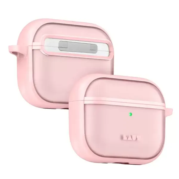 Чохол з карабіном Laut Huex Protect Light Pink для AirPods Pro 3 (L_APP3_HPT_P) фото 3