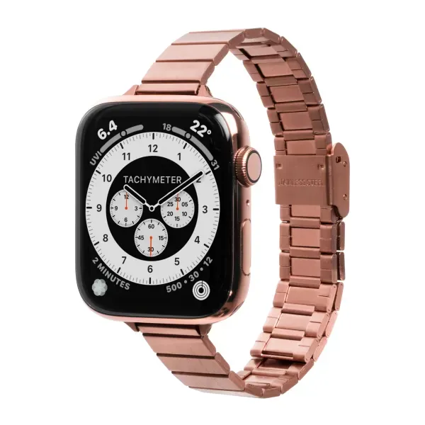 Металевий ремінець Laut Links Petite Rose Gold для Apple Watch 49мм | 46мм | 45мм | 44мм (L_AWL_LP_RG) фото 3