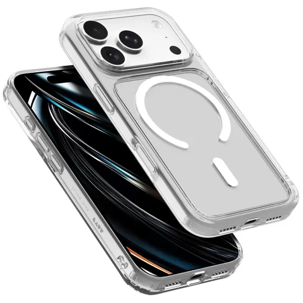Прозорий чохол Laut Crystal Fluro with MagSafe Clear для iPhone 18 Pro (L_IP26B_CF_C) фото 3