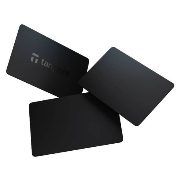 Холодний гаманець для криптовалюти Tangem Wallet 2.0 Stealth 3 карти (TG-STEALTH)