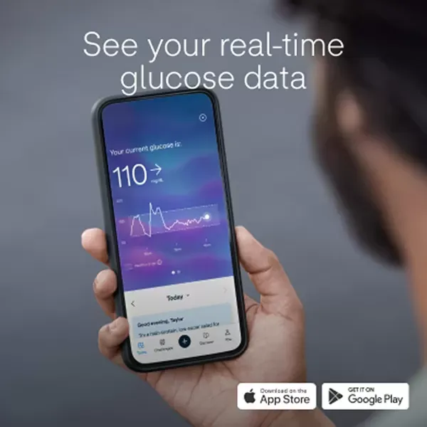 Сенсор безперервного моніторингу глюкози Lingo Continuous Glucose Monitor фото 3