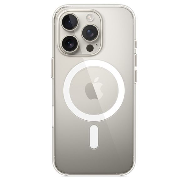 Оригінальний прозорий чохол Apple Clear Case with MagSafe (MA7E4) для iPhone 16 Pro фото 2