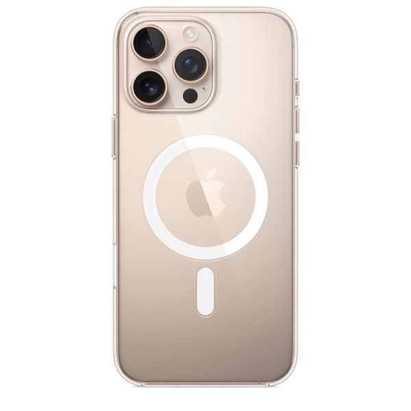 Оригінальний прозорий чохол Apple Clear Case with MagSafe (MA7F4) для iPhone 16 Pro Max фото 2