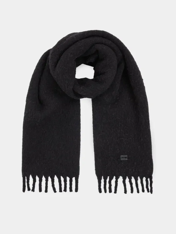 Tommy Hilfiger Tjw Cosy Knit Шарф колір чорний