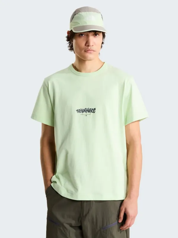 Бавовняна Чоловіча Футболка The North Face U TNF TAG RELAXED SHORT SLEEVE
