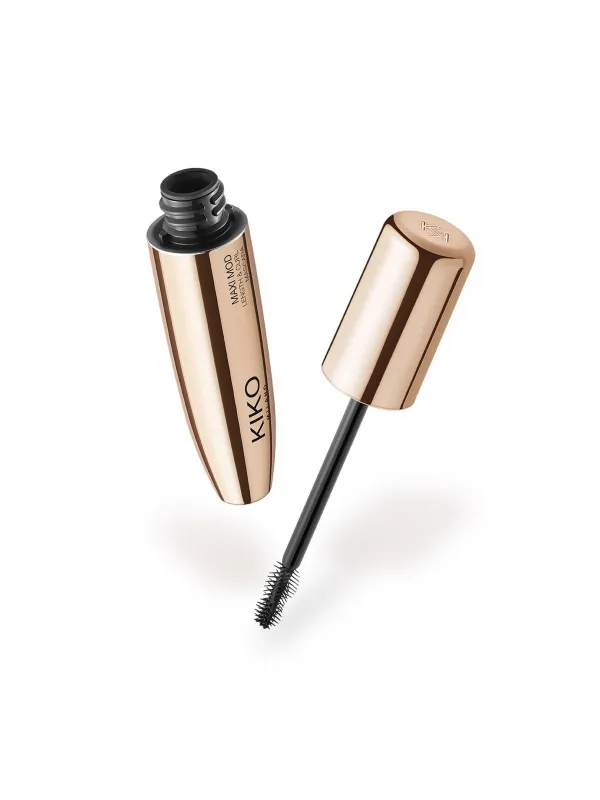 Туш для об'єму&підкручування в KIKO MILANO Maxi Mod Length & Curl Mascara, відтінок Black