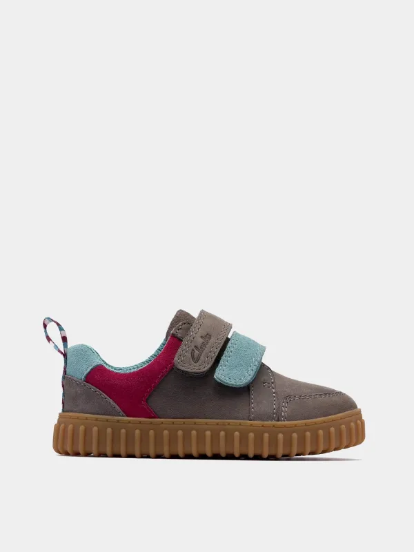 Шкіряні Дитячі Кросівки повсякденні Clarks