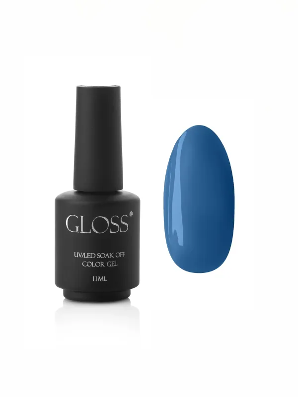 Гель-лак GLOSS 326, волошковий GLOSS COMPANY Темний, волошковий