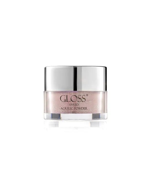 Акрилова пудра Acrylic Powder GLOSS 007 GLOSS COMPANY Acrylic Powder, світло-сірий
