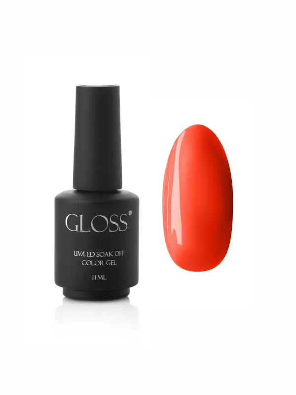 Гель-лак GLOSS 700, багряний GLOSS COMPANY Multicolor, помаранчевий