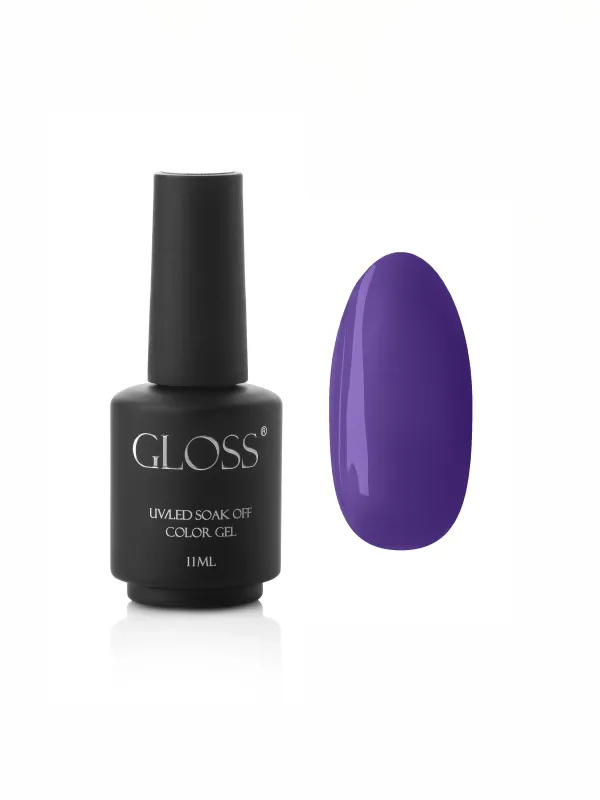 Гель-лак GLOSS 551, темна орхідея GLOSS COMPANY Веселка, фіолетовий