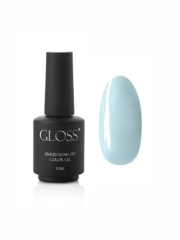 Гель-лак GLOSS 522, світло-блакитний GLOSS COMPANY Веселка, блакитний