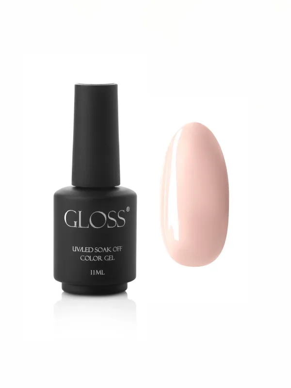 Гель-лак GLOSS 133, ніжно-персиковий GLOSS COMPANY Пастель, персик