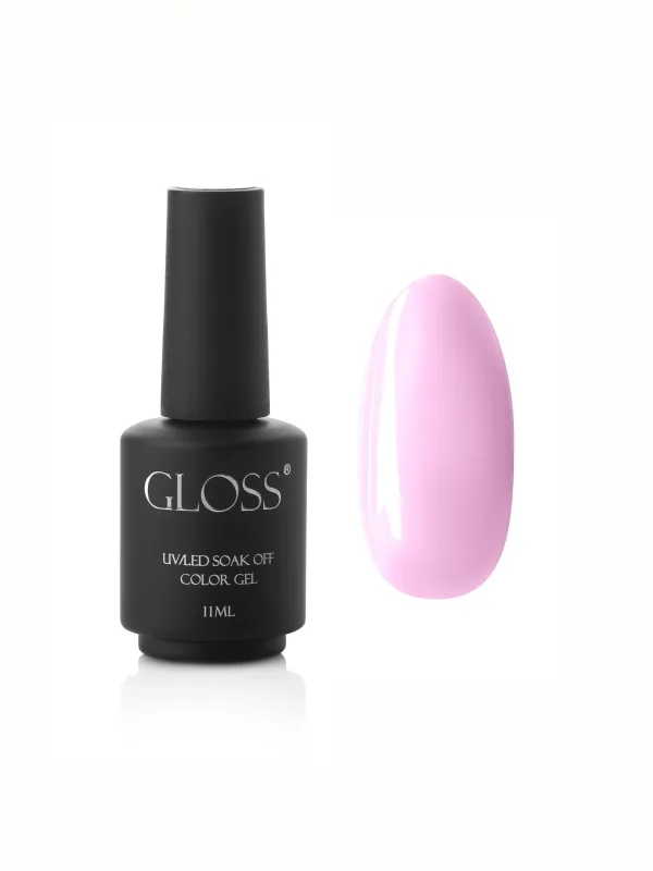 Гель-лак GLOSS 119, світло-рожевий камуфлюючий GLOSS COMPANY Пастель, світло-рожевий