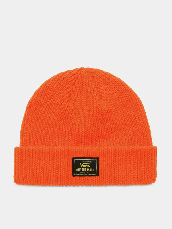 Vans BRUCKNER CUFF BEANIE Шапка колір помаранчевий