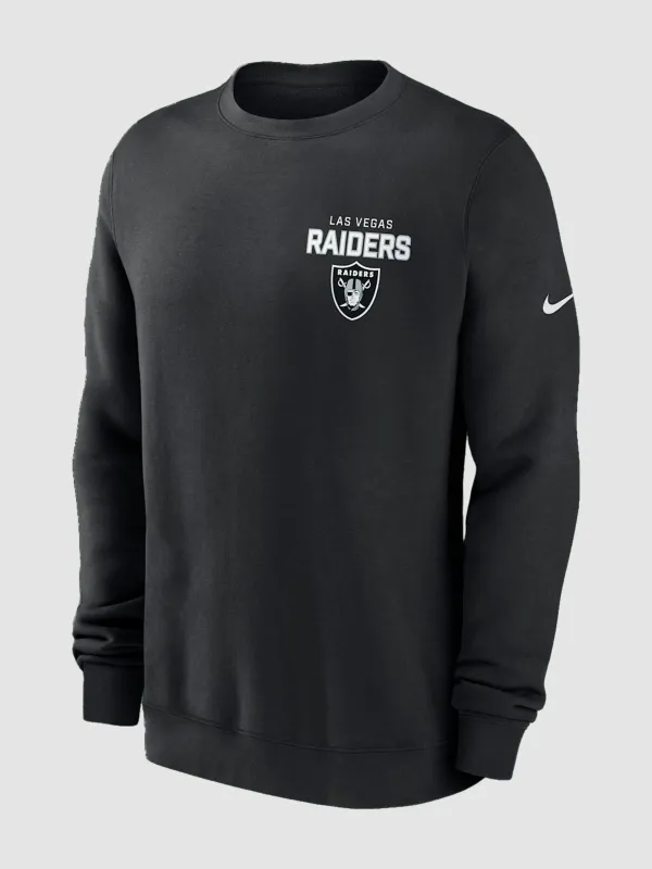 Чоловічий Світшот NIKE Las Vegas Raiders Club