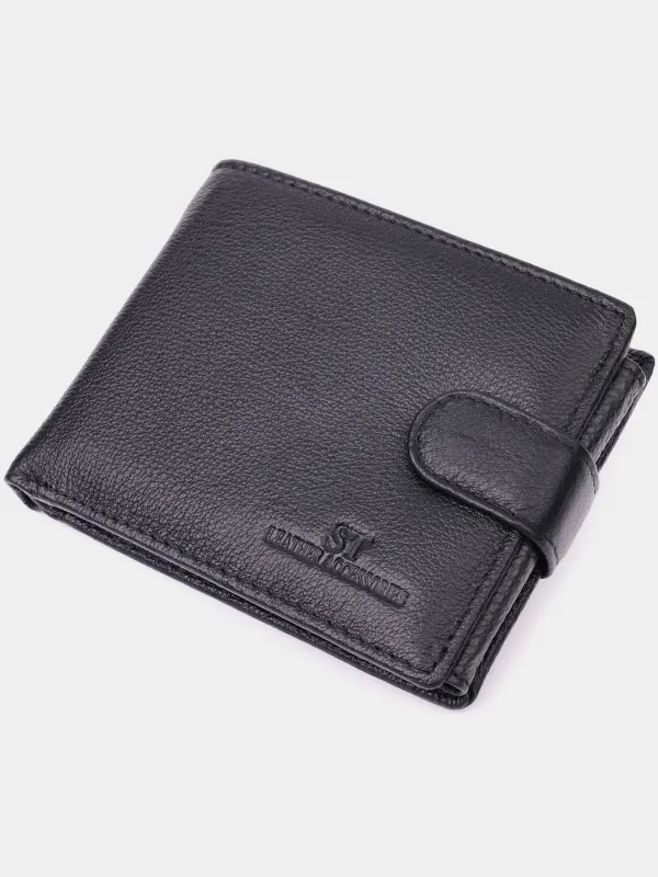 ST Leather Accessories Гаманець колір чорний