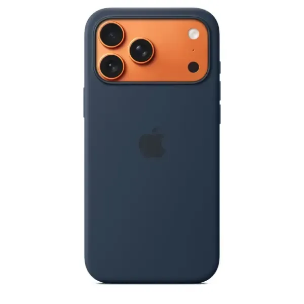 Оригінальний силіконовий чохол Apple Silicone Case with MagSafe Midnight для iPhone 17 Pro Max (MGFP4) фото 2