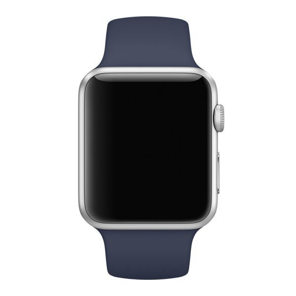 Ремінець Apple Watch Sport Band 49мм | 46мм | 45мм | 44мм Midnight Blue (MLL02) фото 2